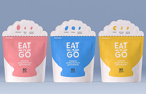 即食燕麦片包装设计创意理念